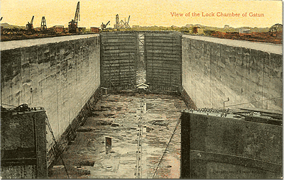 Lock Chamber of Gatun